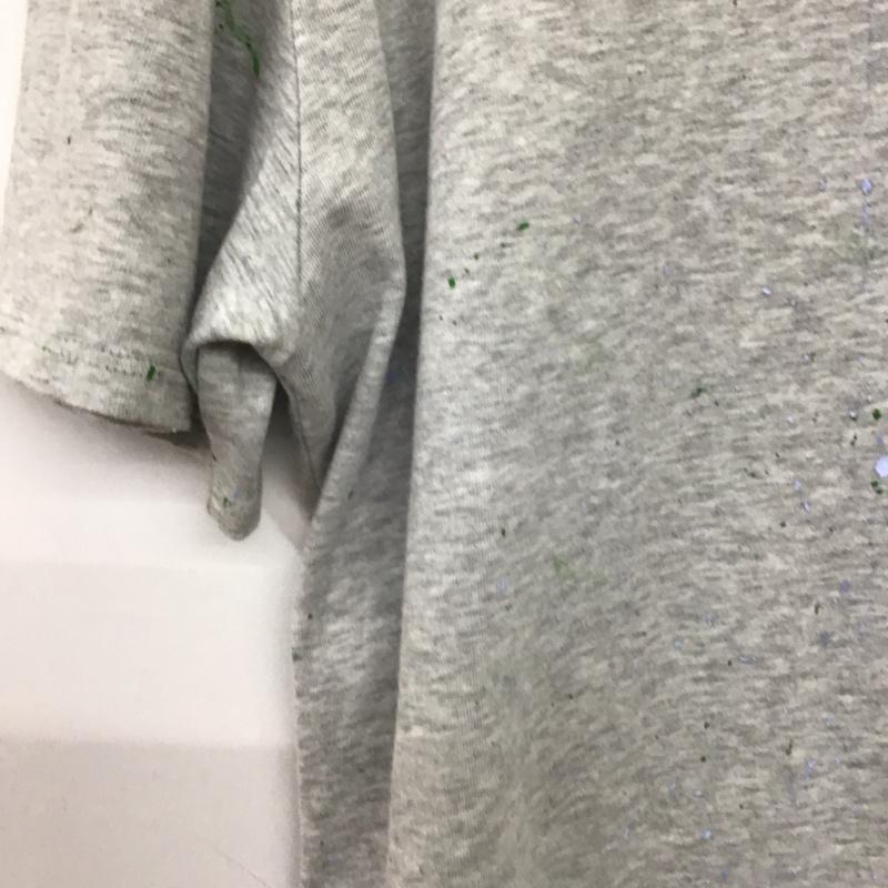 エッセンシャルズ ESSENTIALS Tシャツ 半袖 半袖カットソー プリントTシャツ クルーネックカットソー S プリント 灰 / グレー / gray メンズ USED 古着 中古 10158143