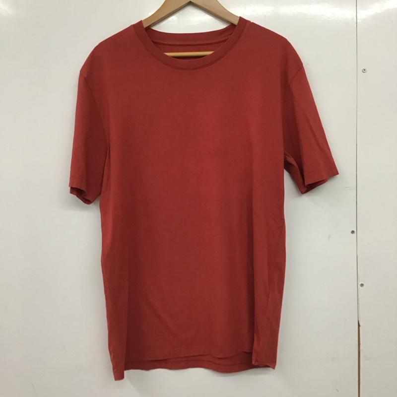 メゾン マルジェラ Maison Margiela Tシャツ 半袖 半袖カットソー プリントTシャツ クルーネックカットソー 無地 赤 / レッド / red メンズ USED 古着 中古 10158146