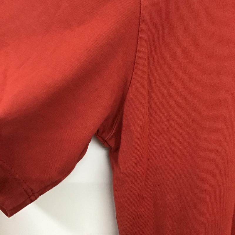 メゾン マルジェラ Maison Margiela Tシャツ 半袖 半袖カットソー プリントTシャツ クルーネックカットソー 無地 赤 / レッド / red メンズ USED 古着 中古 10158146