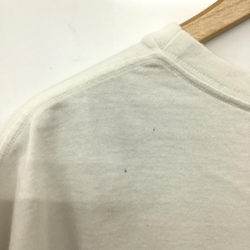 レディーメイド READY MADES Tシャツ 半袖 半袖カットソー プリントTシャツ クルーネックカットソー XXL ロゴ、文字 アイボリー / アイボリー / メンズ USED 古着 中古 10158147