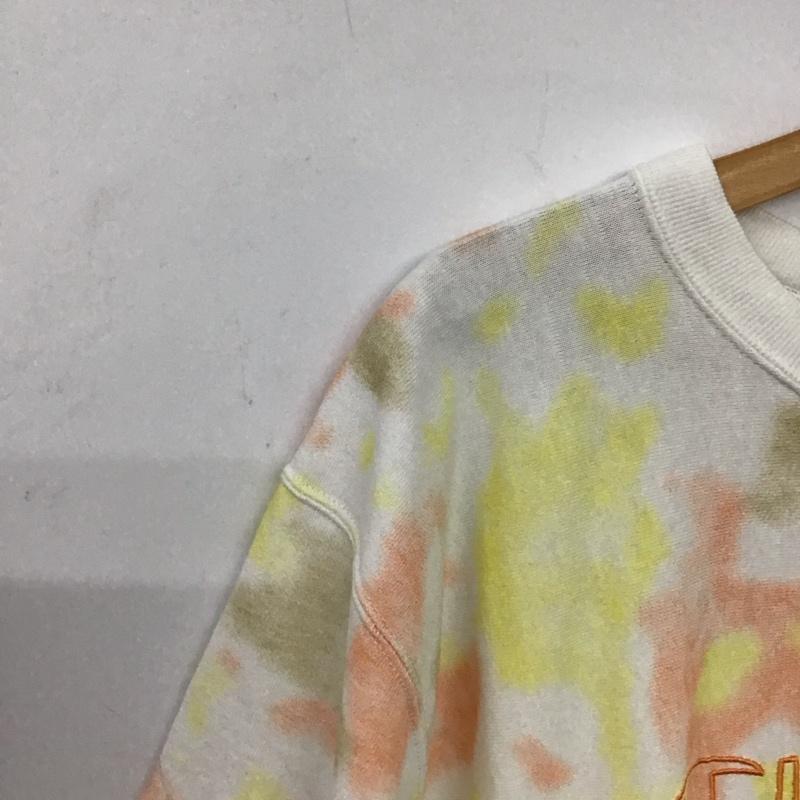 チャンピオン Champion Tシャツ 半袖 半袖カットソー プリントTシャツ クルーネックカットソー M プリント マルチカラー / マルチカラー / multicolor メンズ USED 古着 中古 10158154