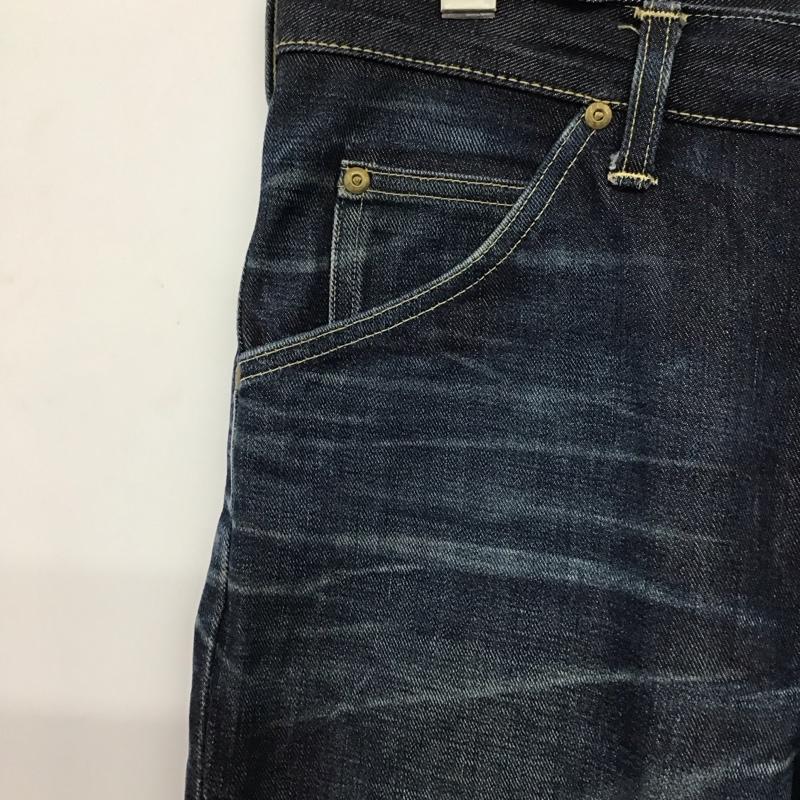 リー Lee パンツ デニム、ジーンズ デニムパンツ ワイドパンツ カジュアルパンツ 31インチ 無地 インディゴ / インディゴ / Indigo メンズ USED 古着 中古 10158159
