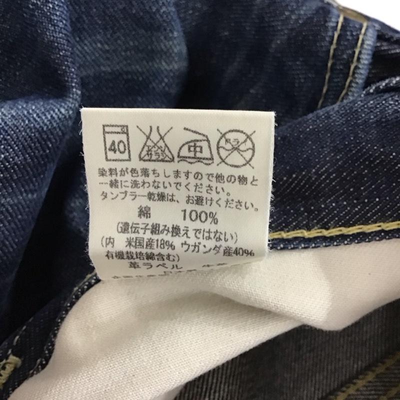 リー Lee パンツ デニム、ジーンズ デニムパンツ ワイドパンツ カジュアルパンツ 31インチ 無地 インディゴ / インディゴ / Indigo メンズ USED 古着 中古 10158159