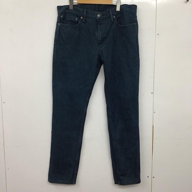 リーバイストラウスアンドコー Levi Strauss & co. パンツ デニム、ジーンズ デニムパンツ ワイドパンツ カジュアルパンツ 36 無地 インディゴ / インディゴ / Indigo メンズ USED 古着 中古 10158161