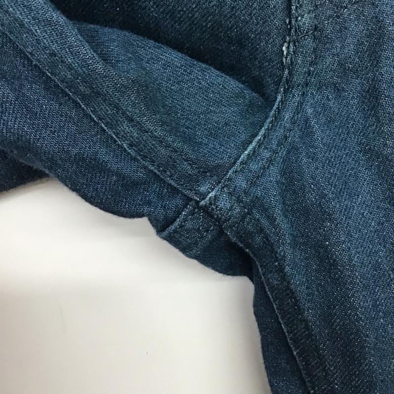 リーバイストラウスアンドコー Levi Strauss & co. パンツ デニム、ジーンズ デニムパンツ ワイドパンツ カジュアルパンツ 36 無地 インディゴ / インディゴ / Indigo メンズ USED 古着 中古 10158161
