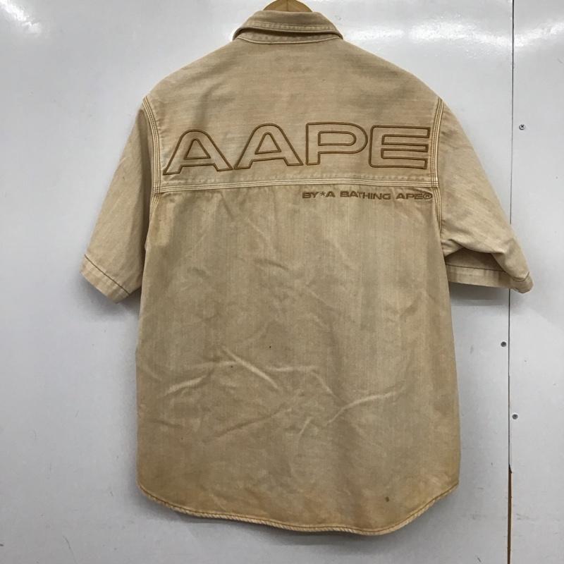 エーエイプバイアベイシングエイプ AAPE BY A BATHING APE シャツ、ブラウス 半袖 半袖シャツ プリントシャツ ポケットシャツ S プリント マルチカラー / マルチカラー / multicolor メンズ USED 古着 中古 10158163