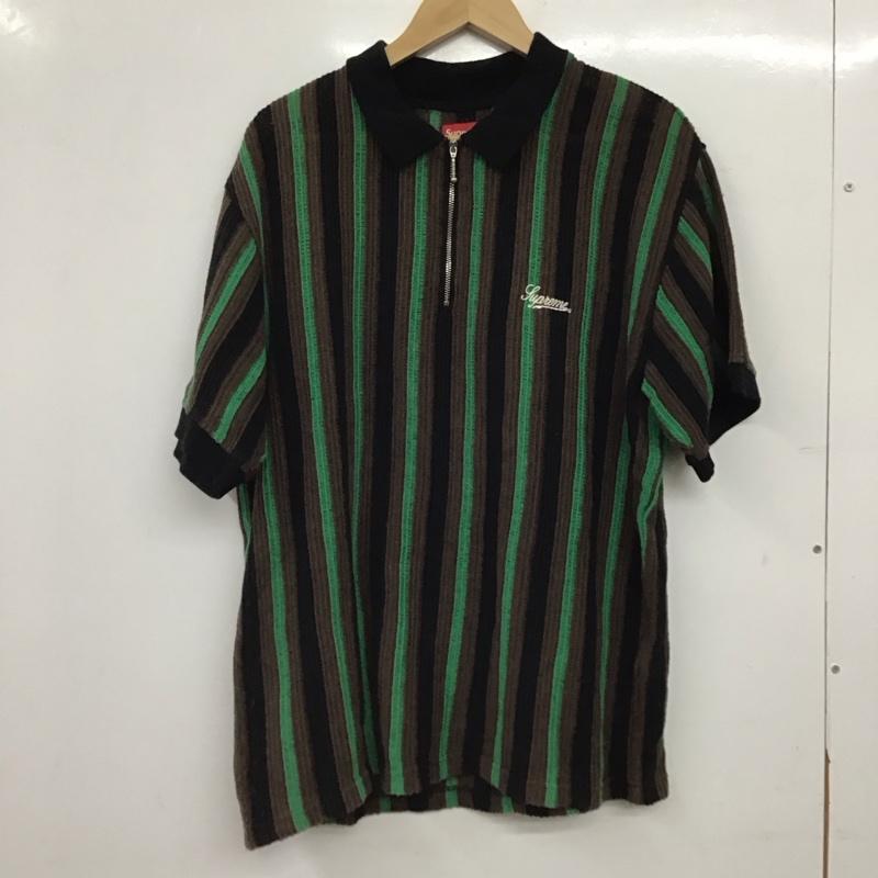 シュプリーム Supreme ポロシャツ 半袖 半袖ポロシャツ カラーシャツ 半袖カットソー M ストライプ マルチカラー / マルチカラー / multicolor メンズ USED 古着 中古 10158165