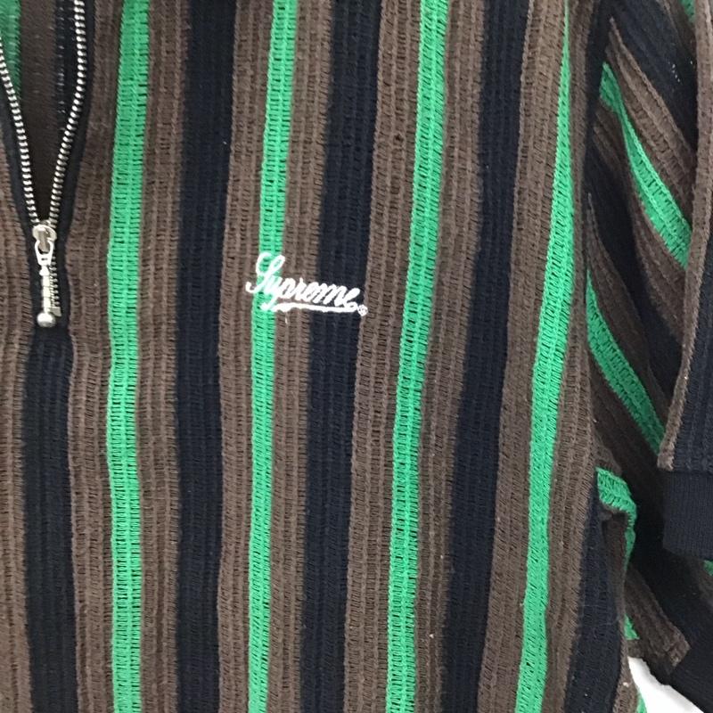 シュプリーム Supreme ポロシャツ 半袖 半袖ポロシャツ カラーシャツ 半袖カットソー M ストライプ マルチカラー / マルチカラー / multicolor メンズ USED 古着 中古 10158165