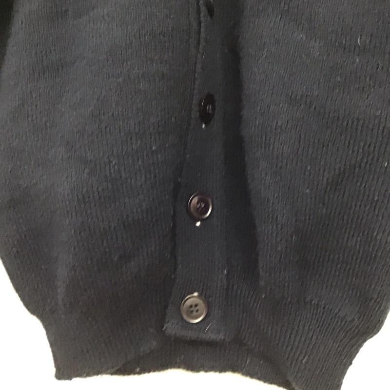 コムデギャルソンガール COMME des GARCONS GIRL カーディガン 長袖 NE-N002 LOCHNER OF SCOTLAND XS 無地 紺 / ネイビー / navy レディース USED 古着 中古 10158171
