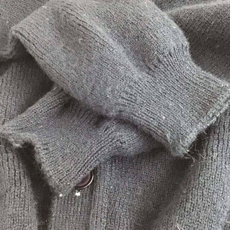 コムデギャルソンガール COMME des GARCONS GIRL カーディガン 長袖 NE-N002 LOCHNER OF SCOTLAND XS 無地 紺 / ネイビー / navy レディース USED 古着 中古 10158171