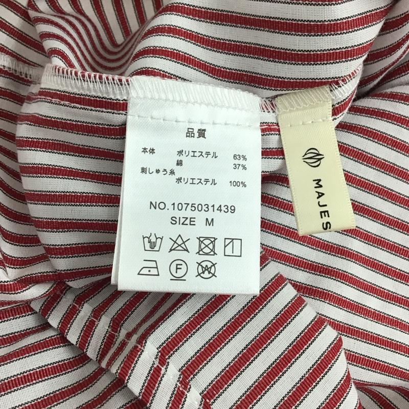 マジェスティックレゴン MAJESTIC LEGON カットソー 半袖 M ストライプ マルチカラー / マルチカラー / multicolor レディース USED 古着 中古 10158174