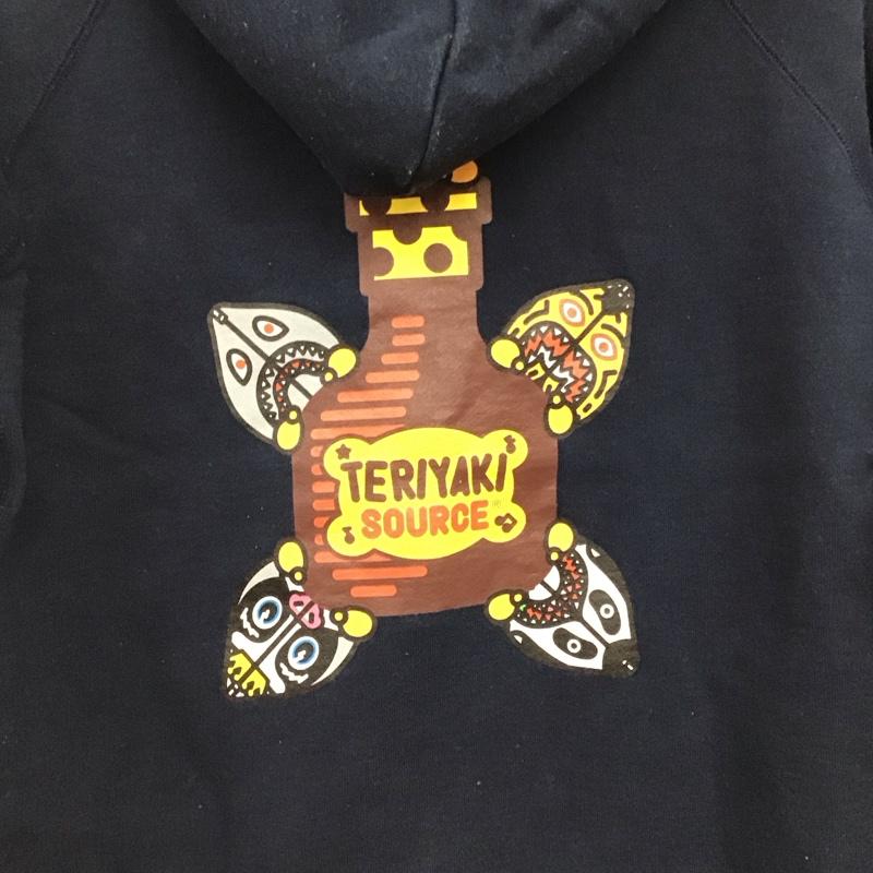 アベイシングエイプ A BATHING APE パーカー 長袖 ジップパーカー XS プリント X ロゴ、文字 紺 / ネイビー / navy レディース USED 古着 中古 10158185