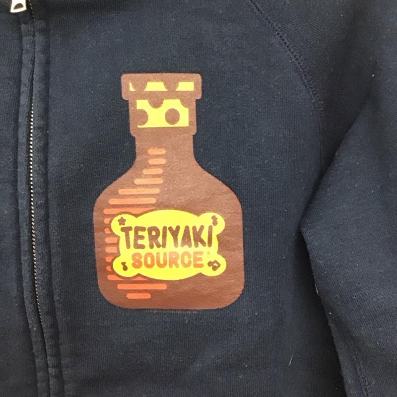 アベイシングエイプ A BATHING APE パーカー 長袖 ジップパーカー XS プリント X ロゴ、文字 紺 / ネイビー / navy レディース USED 古着 中古 10158185