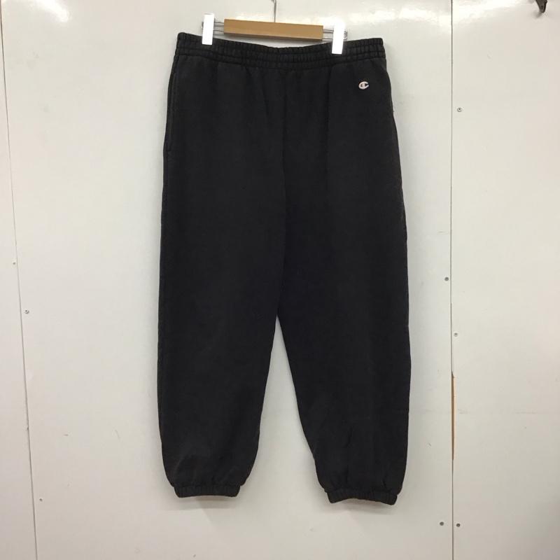 チャンピオン Champion パンツ ワークパンツ、ペインターパンツ ワークパンツ ワイドパンツ カジュアルパンツ XL ロゴ、文字 ダークグレー / ダークグレー / メンズ USED 古着 中古 10158198