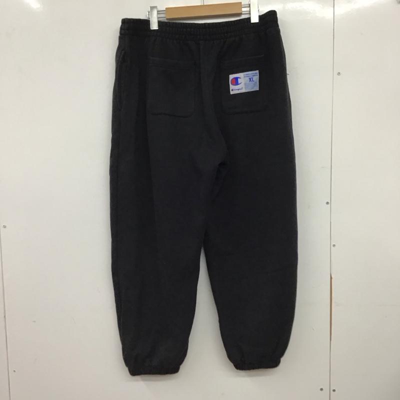 チャンピオン Champion パンツ ワークパンツ、ペインターパンツ ワークパンツ ワイドパンツ カジュアルパンツ XL ロゴ、文字 ダークグレー / ダークグレー / メンズ USED 古着 中古 10158198