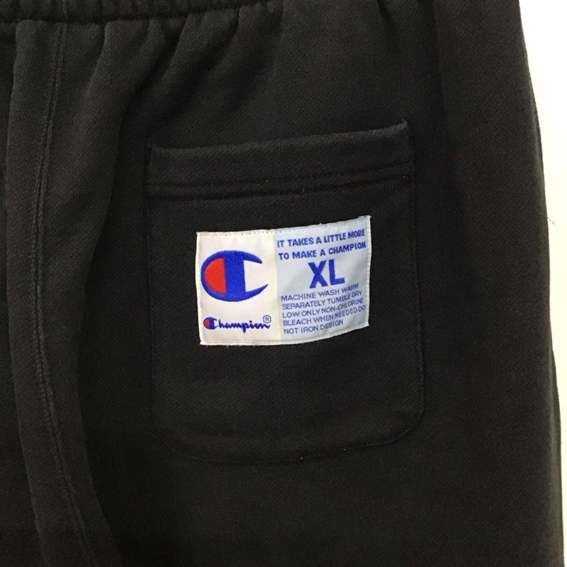 チャンピオン Champion パンツ ワークパンツ、ペインターパンツ ワークパンツ ワイドパンツ カジュアルパンツ XL ロゴ、文字 ダークグレー / ダークグレー / メンズ USED 古着 中古 10158198