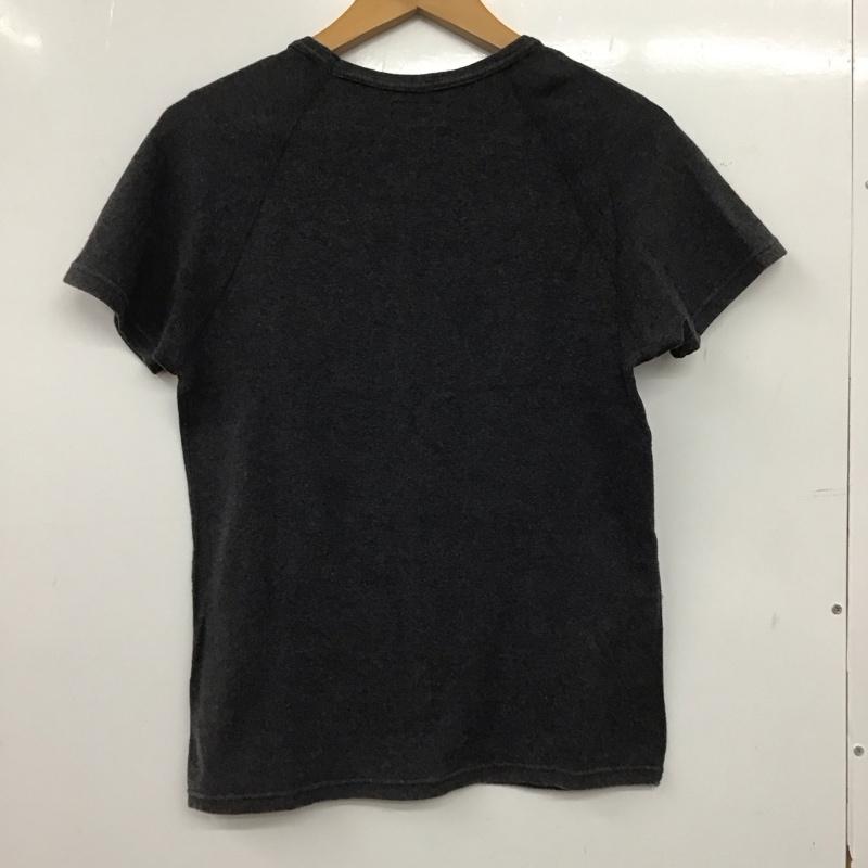 ハリウッドランチマーケット H.R MARKET Tシャツ 半袖 半袖カットソー プリントTシャツ クルーネックカットソー 2 無地 ダークグレー / ダークグレー / メンズ USED 古着 中古 10158199
