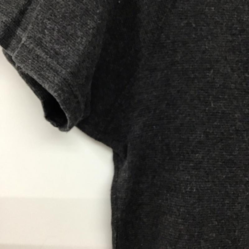 ハリウッドランチマーケット H.R MARKET Tシャツ 半袖 半袖カットソー プリントTシャツ クルーネックカットソー 2 無地 ダークグレー / ダークグレー / メンズ USED 古着 中古 10158199