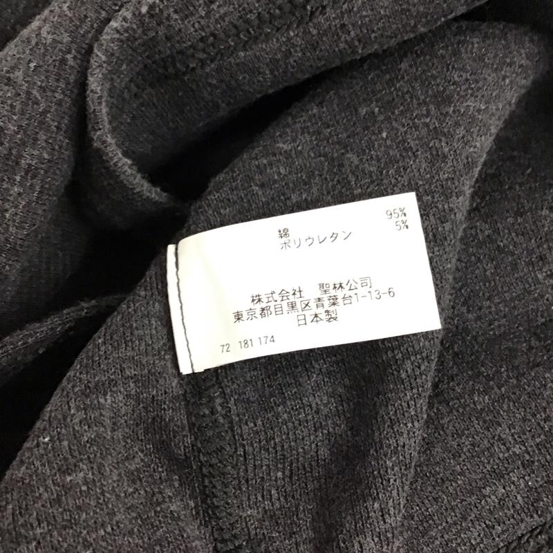ハリウッドランチマーケット H.R MARKET Tシャツ 半袖 半袖カットソー プリントTシャツ クルーネックカットソー 2 無地 ダークグレー / ダークグレー / メンズ USED 古着 中古 10158199