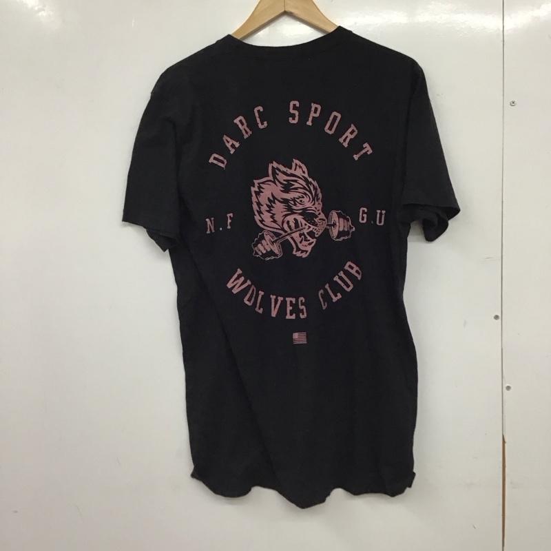 古着 USED Tシャツ 半袖 半袖カットソー プリントTシャツ クルーネックカットソー M ロゴ、文字 黒 / ブラック / black メンズ USED 古着 中古 10158206