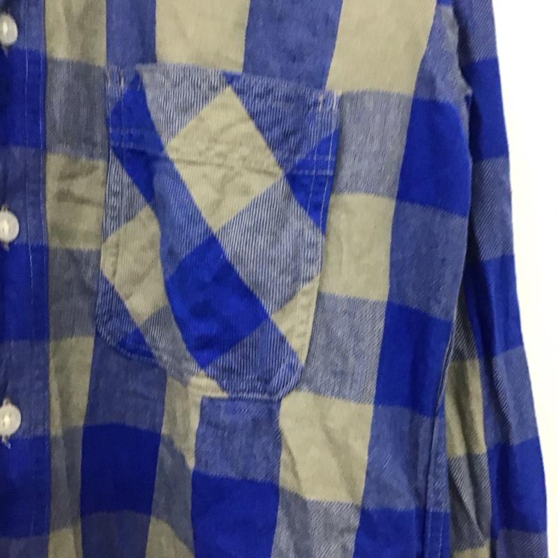 ビームス BEAMS シャツ、ブラウス 長袖 長袖シャツ チェックシャツ カラーシャツ M チェック マルチカラー / マルチカラー / multicolor メンズ USED 古着 中古 10158210