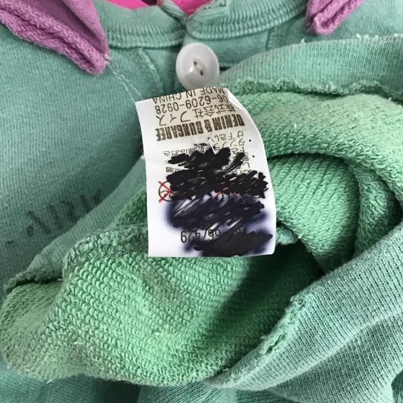 デニムアンドダンガリー DENIM＆DUNGAREE パーカー 長袖 2 無地 マルチカラー / マルチカラー / multicolor ボーイズ USED 古着 中古 10158215