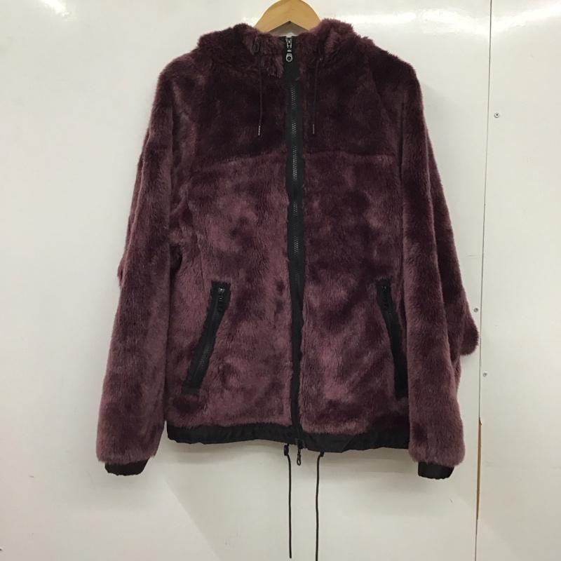アズールバイマウジー AZUL BY MOUSSY ジャケット、上着 ジャンパー、ブルゾン 251csy30-001i ファーパーカーブルゾン アウター L 無地 紫 / パープル / purple メンズ USED 古着 中古 10158218