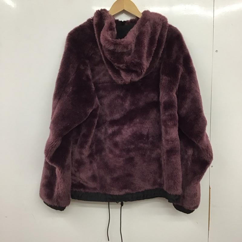 アズールバイマウジー AZUL BY MOUSSY ジャケット、上着 ジャンパー、ブルゾン 251csy30-001i ファーパーカーブルゾン アウター L 無地 紫 / パープル / purple メンズ USED 古着 中古 10158218