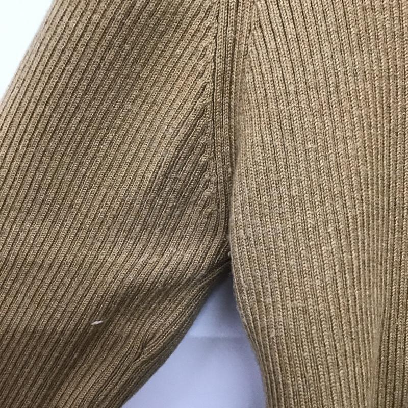 マウジー MOUSSY カーディガン 長袖 FREE 無地 茶 / ブラウン / brown レディース USED 古着 中古 10158221