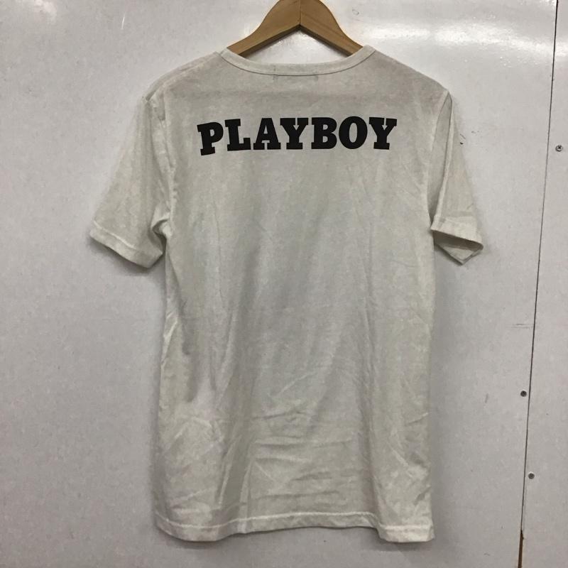 ジェイダ GYDA Tシャツ 半袖 072042712101 PLAYBOY BunnyGirlポケットTシャツ FREE 白 / ホワイト / white レディース USED 古着 中古 10158227