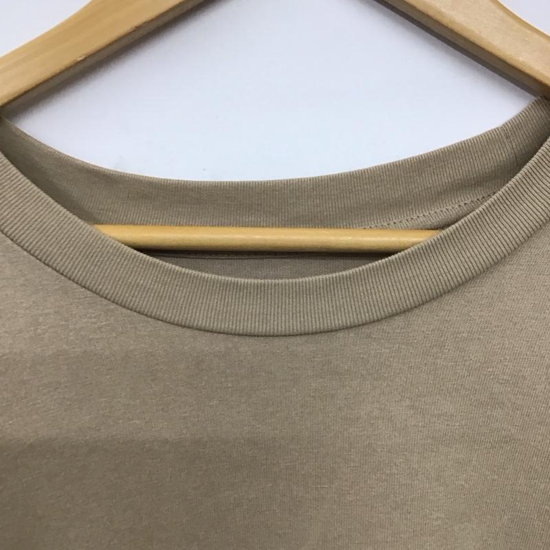 ギャップ GAP Tシャツ 半袖 半袖カットソー プリントTシャツ クルーネックカットソー XL 無地 ベージュ / ベージュ / beige メンズ USED 古着 中古 10158228