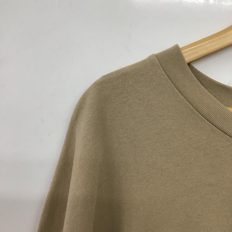ギャップ GAP Tシャツ 半袖 半袖カットソー プリントTシャツ クルーネックカットソー XL 無地 ベージュ / ベージュ / beige メンズ USED 古着 中古 10158228