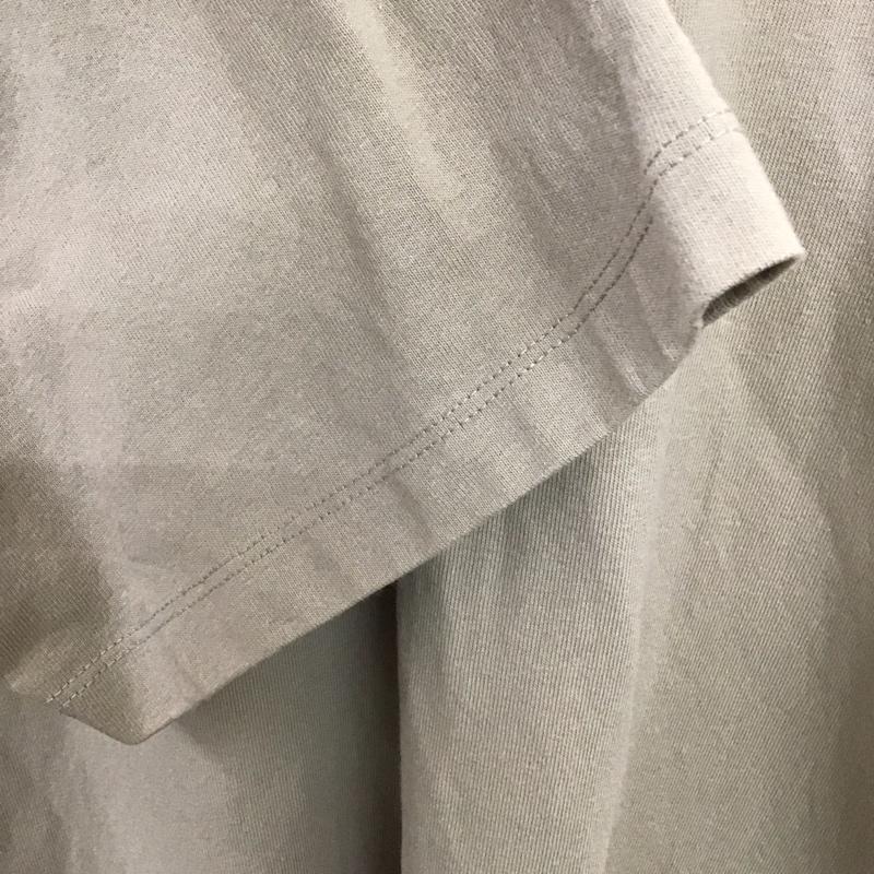 ギャップ GAP Tシャツ 半袖 半袖カットソー プリントTシャツ クルーネックカットソー XL 無地 ベージュ / ベージュ / beige メンズ USED 古着 中古 10158228