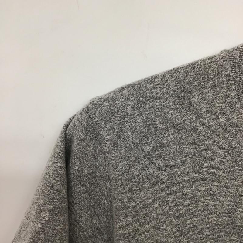 ハリウッドランチマーケット H.R MARKET Tシャツ 半袖 半袖カットソー プリントTシャツ クルーネックカットソー 2 ロゴ、文字 灰 / グレー / gray メンズ USED 古着 中古 10158229