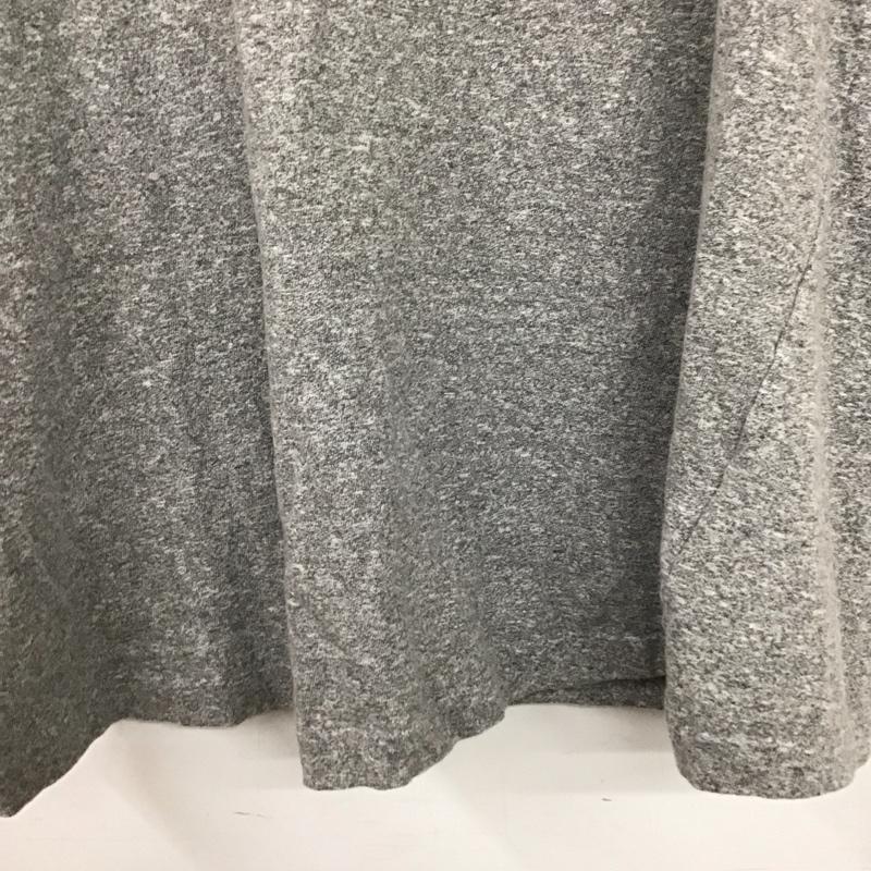 ハリウッドランチマーケット H.R MARKET Tシャツ 半袖 半袖カットソー プリントTシャツ クルーネックカットソー 2 ロゴ、文字 灰 / グレー / gray メンズ USED 古着 中古 10158229