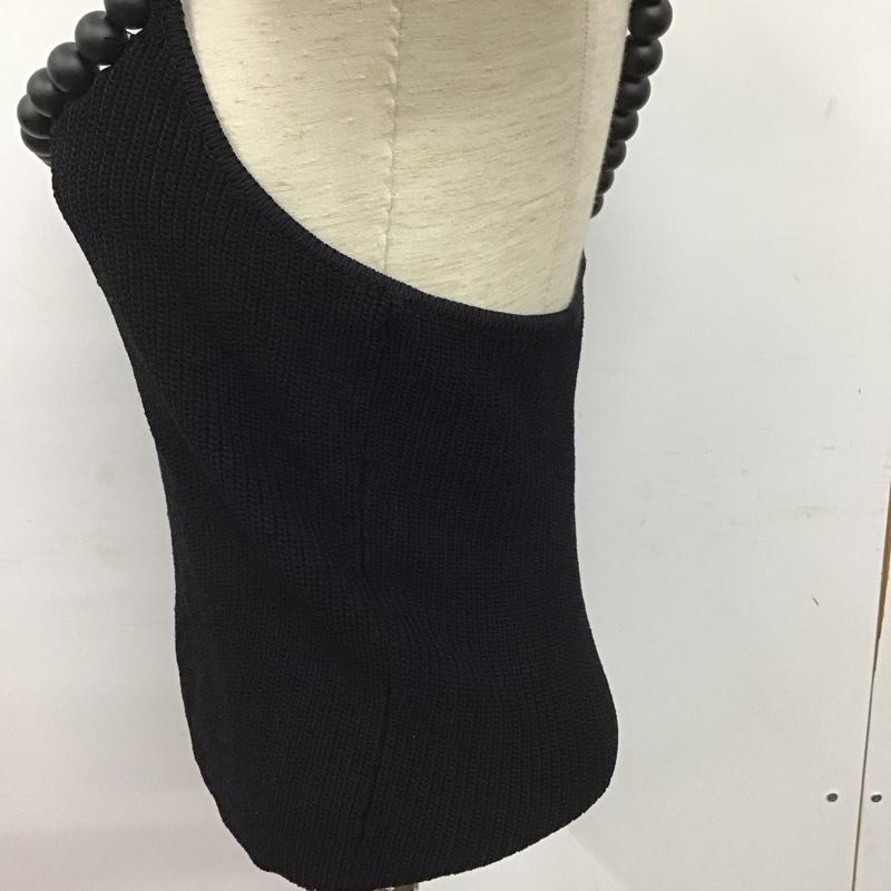ザラ ZARA キャミソール キャミソール L 無地 黒 / ブラック / black レディース USED 古着 中古 10158230