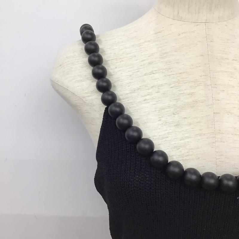 ザラ ZARA キャミソール キャミソール L 無地 黒 / ブラック / black レディース USED 古着 中古 10158230