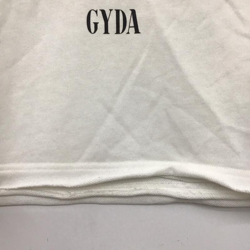 ジェイダ GYDA Tシャツ 半袖 072322709101 GYDA×FILA スウェットショートTシャツ FREE ロゴ、文字 X プリント 白 / ホワイト / white レディース USED 古着 中古 10158232