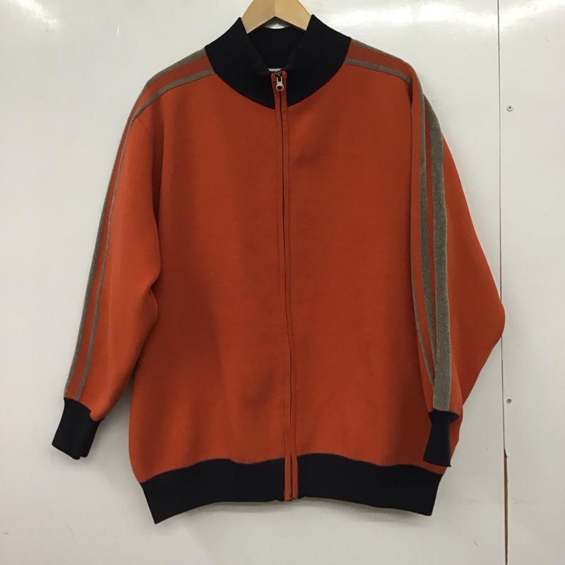 ニコアンド niko and... ジャケット、上着 ジャンパー、ブルゾン ジップアップジャケット アウター M 無地 橙 / オレンジ / orange メンズ USED 古着 中古 10158240