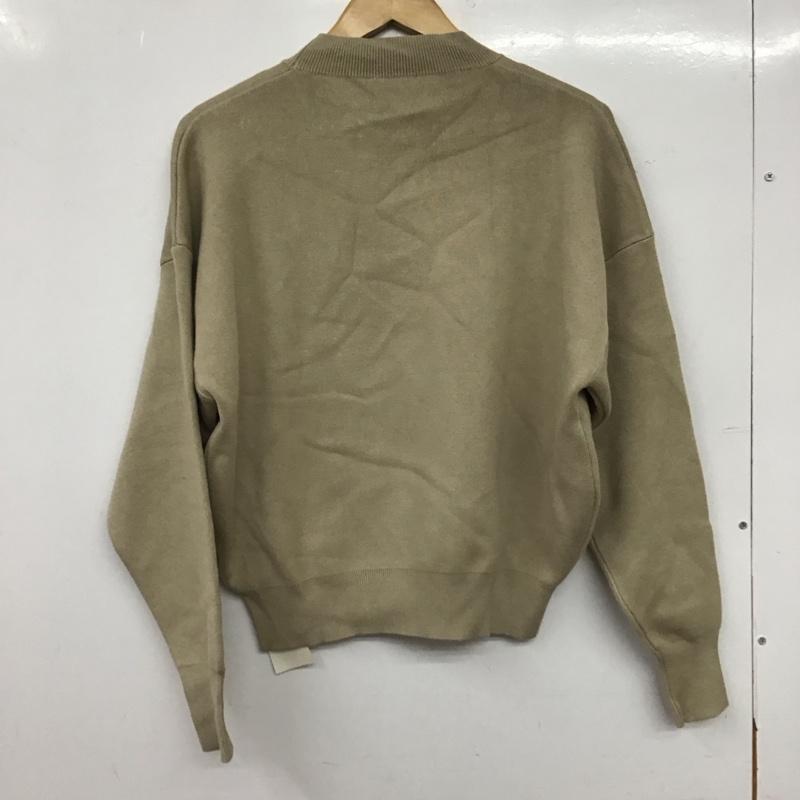 ティティベイト titivate ニット、セーター 長袖 タグ付 FREE 無地 ベージュ / ベージュ / beige レディース USED 古着 中古 10158241