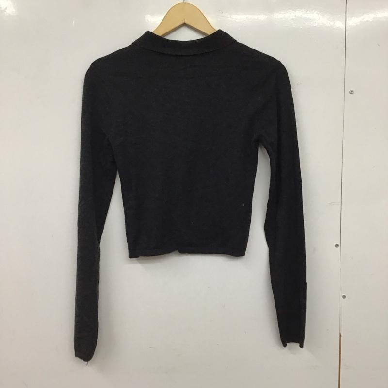スラッピー SLOPPY ニット、セーター 長袖 FREE 無地 黒 / ブラック / black レディース USED 古着 中古 10158244