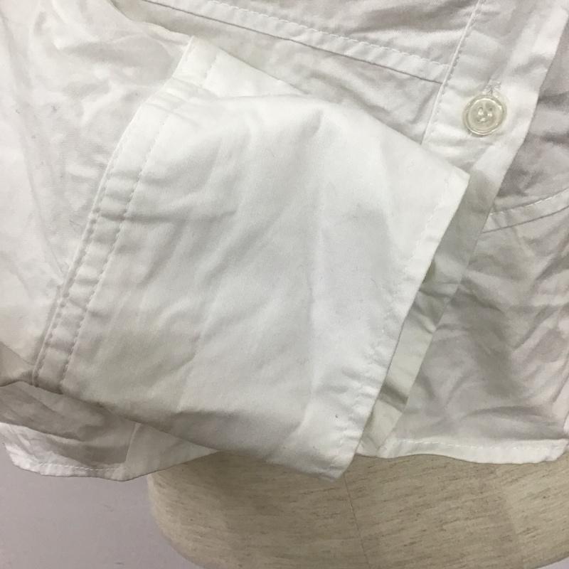 ザラ ZARA シャツ、ブラウス 長袖 M 無地 白 / ホワイト / white レディース USED 古着 中古 10158245