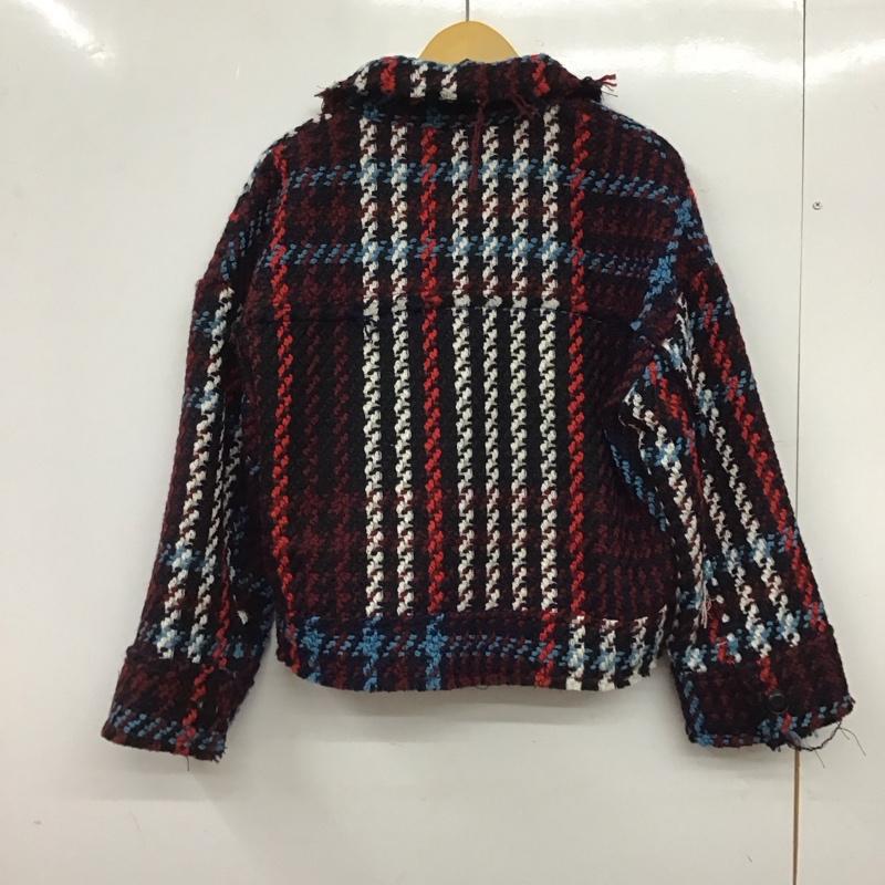 マウジー MOUSSY ジャケット、上着 ジャケット、ブレザー 010CAE30-5450 TWEED JACKET FREE チェック マルチカラー / マルチカラー / multicolor レディース USED 古着 中古 10158247