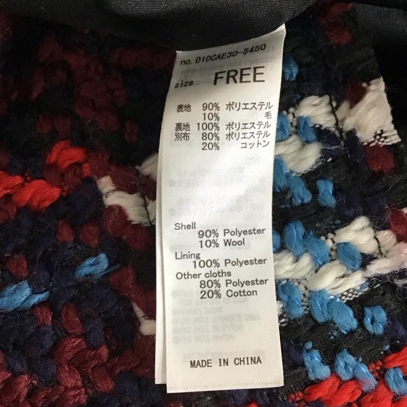 マウジー MOUSSY ジャケット、上着 ジャケット、ブレザー 010CAE30-5450 TWEED JACKET FREE チェック マルチカラー / マルチカラー / multicolor レディース USED 古着 中古 10158247
