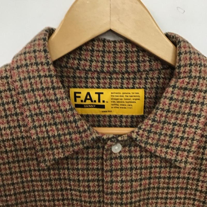 エフエイティー FAT シャツ、ブラウス 長袖 長袖シャツ チェックシャツ カラーシャツ チェック マルチカラー / マルチカラー / multicolor メンズ USED 古着 中古 10158248