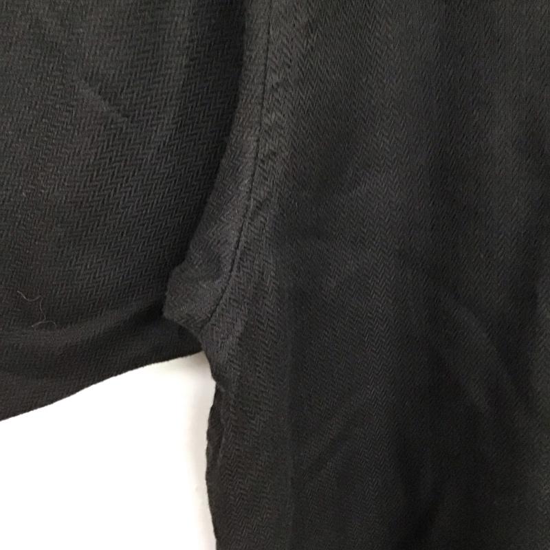 古着 USED シャツ、ブラウス 半袖 半袖シャツ 無地シャツ ポケットシャツ XL 無地 黒 / ブラック / black メンズ USED 古着 中古 10158249
