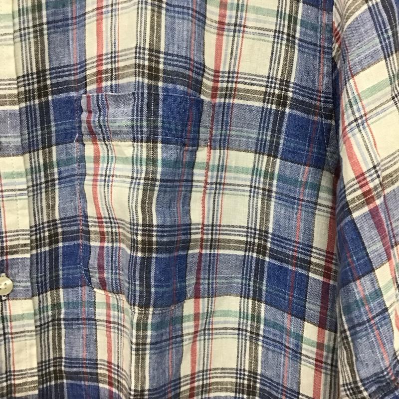 エルエルビーン L.L.Bean シャツ、ブラウス 半袖 半袖シャツ チェックシャツ カラーシャツ L チェック マルチカラー / マルチカラー / multicolor メンズ USED 古着 中古 10158250