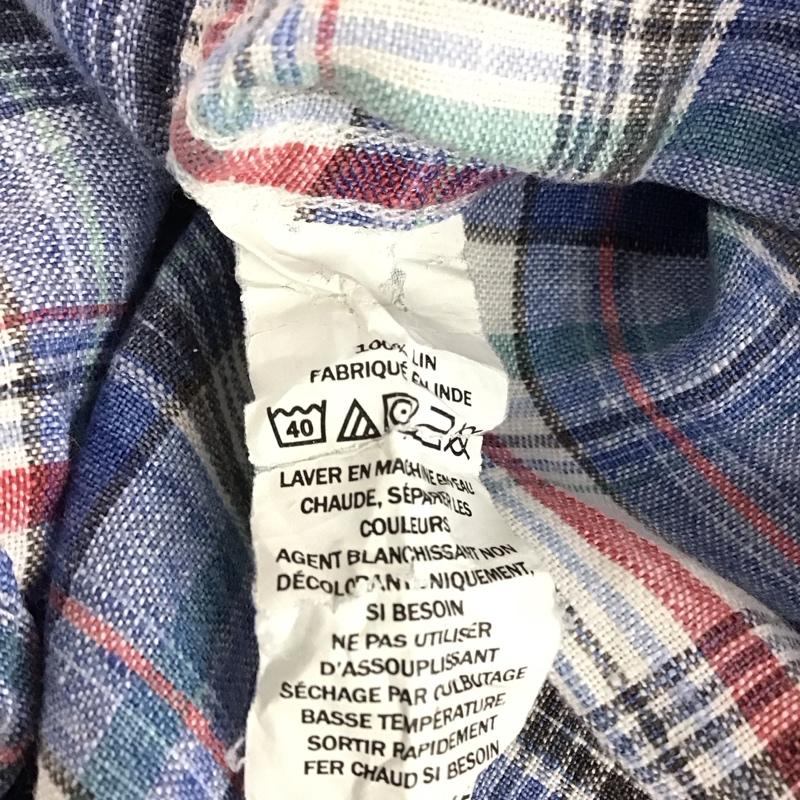 エルエルビーン L.L.Bean シャツ、ブラウス 半袖 半袖シャツ チェックシャツ カラーシャツ L チェック マルチカラー / マルチカラー / multicolor メンズ USED 古着 中古 10158250
