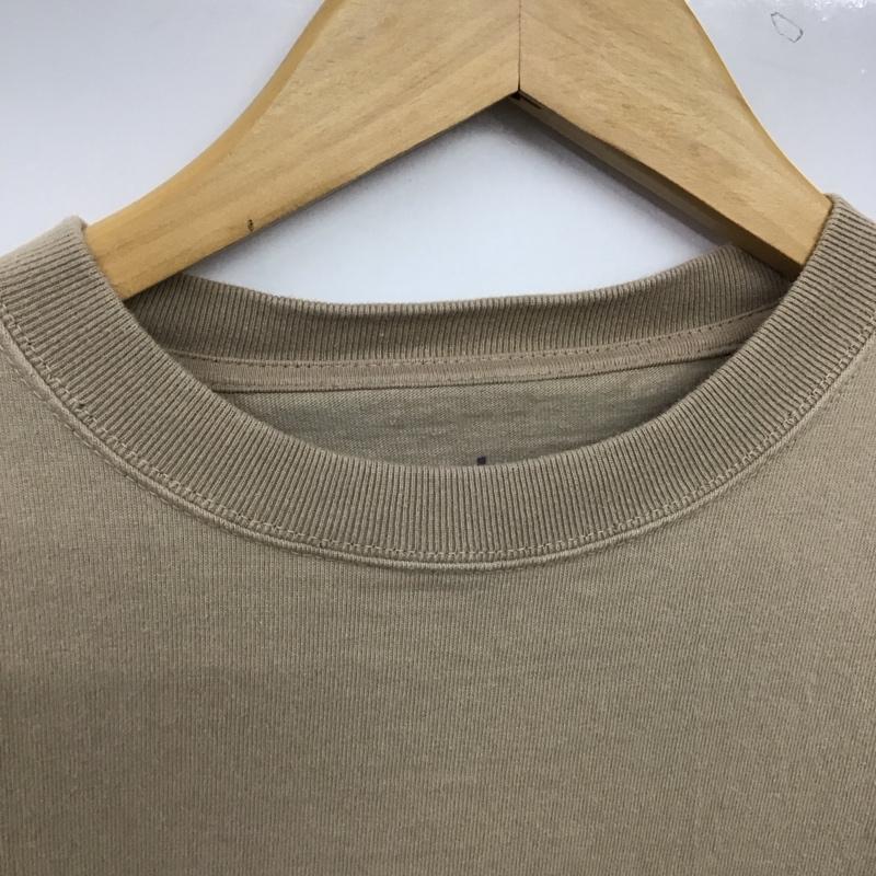 スノーピーク Snow Peak Tシャツ 半袖 半袖カットソー プリントTシャツ クルーネックカットソー S 無地 ベージュ / ベージュ / beige メンズ USED 古着 中古 10158254
