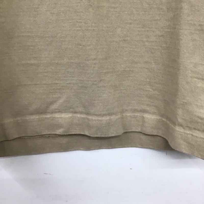 スノーピーク Snow Peak Tシャツ 半袖 半袖カットソー プリントTシャツ クルーネックカットソー S 無地 ベージュ / ベージュ / beige メンズ USED 古着 中古 10158254